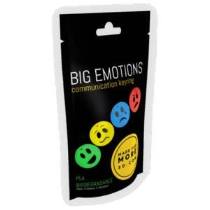Big Emotions Keyring