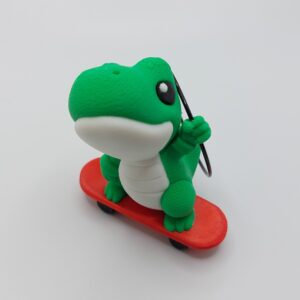 Skateboarding Dinosaur Schoolbag Accessory