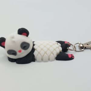 Sleepy Panda Keyring