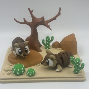 Armadillos Desert Mini World