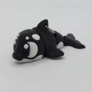 Whale Keyring