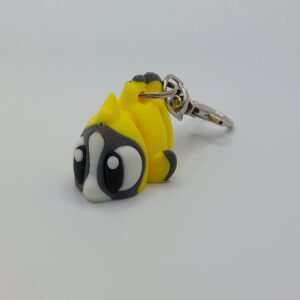 Yellow Fish Keyring