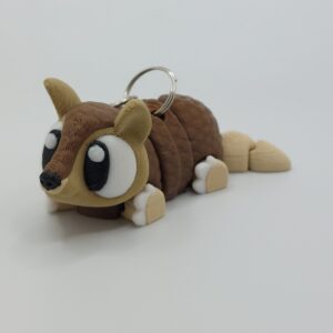 Armadillo Keyring