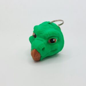 Dinosaur Head Keyring 1